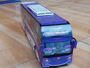 MINIATUR BUS BASURI QQ TRANS NABILA