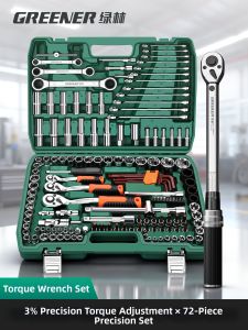 Multi-functional Ratchet Wrench Tool Kit for Auto Repair