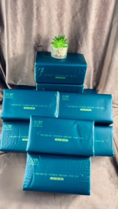 DEDEE Air-cushion GB/T 20808 (ยกลัง 20ห่อ)กระดาษทิชชู่ หนา 5 ชั้น 400 แผ่น