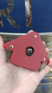 Nam châm định vị góc vuông 25 LB giữ góc hàn 45°/90°/135° chuyên dụng