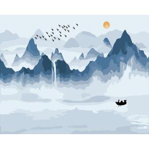 Hand-drawn Acrylic Coloring Oil Painting 30x40cm