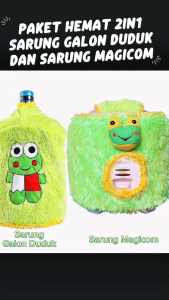 2in1 Sarung mejikom dan sarung galon duduk