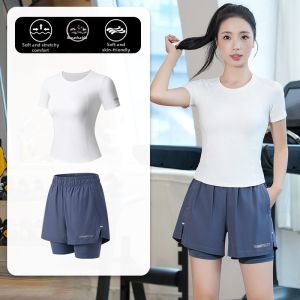BAISILING | Womens Running Sports Suit Breathable Gym Yoga