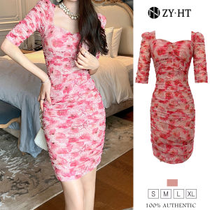 HT EraVogue เดรสผู้หญิง เดรสผู้หญิง เดรสลายดอก เดรสไปงานแต่ง ชูดไปทะเล เดรสทำงาน เดรสออกงาน เดรสเซ็กซี้ เดรสเกาหลี ชูดออกงาน พร้อมส่ง ราคา 20092