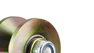 2/4PCS Sliding Door Pulley V Groove Wheel Heavy Duty Rigid Caster For Inverted Track 1.2Inch - 4Inch