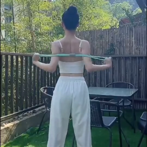 Dây kháng lực tập gym số 8 dây kéo tập gym tập yoga tập toàn thân tại nhà