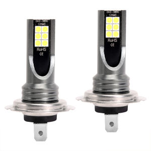 2 Bóng Đèn Pha LED H7 6000K 100W Công Suất Cao Ô Tô Xe Máy Đèn Sương Mù Đèn Pha Tự Động Cho Xe