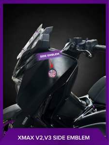 Xmax V2/V3 Side Emblem 2PCS Left&Right - With 3m Adhesive Backing | Plug and Play | Premium Look
