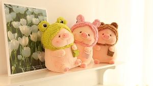 【Blinkin】ทูบา ตุ๊กตาหมู 60cm หมอนตุ๊กตานุ่ม ของเล่นสําหรับเด็ก ตุ๊กตา ของเล่นตุ๊กตา ของขวัญวันเกิด
