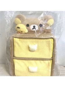 Japanese Cute Pine Bear San-X Storage Cabinet Cartoon Stuffed Jewelry Storage Box