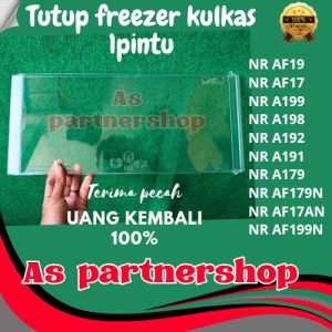 tutup freezer kulkas panasonic 1pintu original 100%