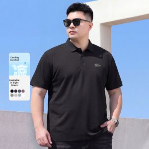 Zuogeeya | Business Summer New Oversized Loose Casual Polo T-Shirt