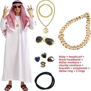 WUYIMEI | Rich King Costume Adult Men Prince Performance