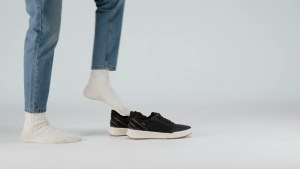 Kizik Austin Black Whitecap Gray Mens Sneakers