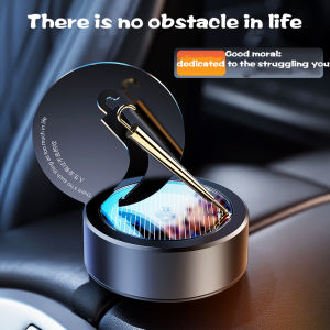 Solar suspension rotating aromatherapy car perfume seat type long lasting light fragrance