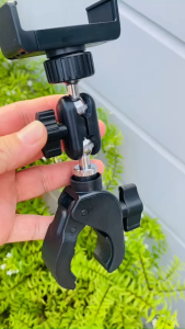 Giá đỡ điện thoại xe máy có khớp xoay điều chỉnh góc