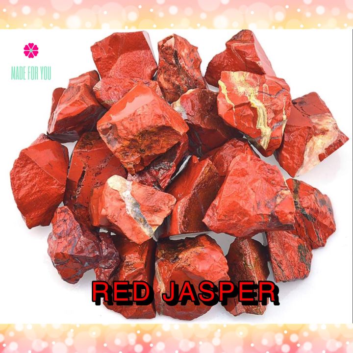 red jasper healing stone and lucky charm rock mineral specimen