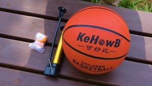 Junior Pro-Grade Rubber Basketball No. 5/7 for Kids - Official Size Durable & Safe for Training & Play