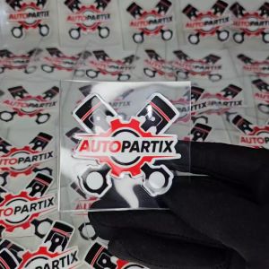 STIKER TIMBUL STICKER AUTOPARTIX Stiker Motor Mobil Timbul UV DTF AUTOPARTIX