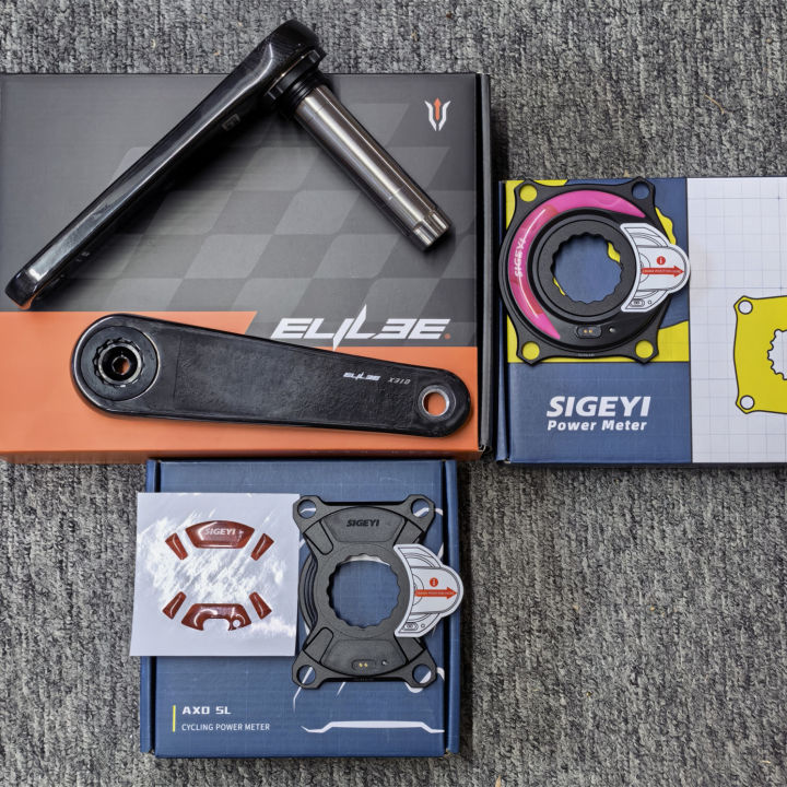 ELILEE XXE X310 Carbon Fiber Crank Sigeyi AXO SL Power Meter
