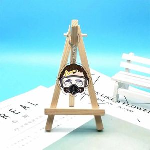 Bandai | Móc Khóa Acrylic Game Anime APEX Legends 55MM Hình Nhân Vật Wraith Bangalore Bloodhound Octane Caustic Revenant Dễ Thương Quà Tặng Sinh Nhật