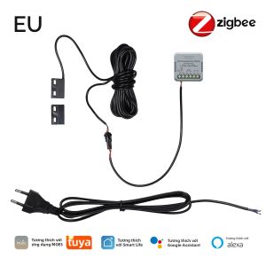 MOES | Mô-đun Điều Khiển Cửa Gara MOES Tuya Zigbee Tự Động Hóa Nhà Thông Minh Với Ứng Dụng Thông Báo Theo Thời Gian Thực & Điều Khiển Bằng Giọng Nói Tương Thích Với Alexa Google Home