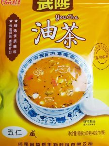 Yiqun Wuqi Camellia Oil Tea Five-Nut Camellia Oil Breakfast Food Salty Camellia Noodles Meal Fast Food Brewing Middle-Aged and Elderly Breakfast