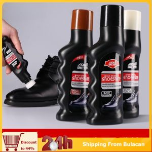 65ML Premium Liquid Shoe Polish Wax Leather Shoe Leather Maintenance Oil Cleaner Leather Renovation