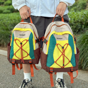 Outdoor Sports Backpack Large Capacity Short Trip Hiking Casual Laptop Bag for Men College Students Traveling Bookbag