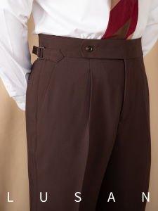 Quần Tây Dáng Thẳng Cao Waist Business Casual