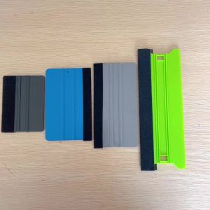 Bộ Dụng Cụ Gạt Vinyl Có Cạnh Bằng Vải Nỉ - 4IN/5IN/6IN/8IN - Dụng Cụ Gạt Vinyl Ô Tô Dụng Cụ Cạo Dụng Cụ Dán Decal Dụng Cụ Dán Giấy Dán Tường - Bộ Dụng Cụ Dán Decal