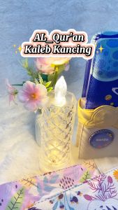 Al-Quran A5 Jaket Emboss Kancing Magnet Custom Nama Terjemahan Perkata Blok Warna