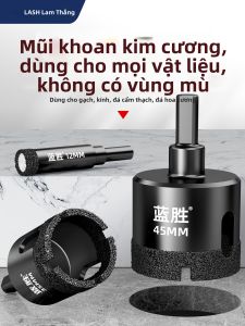 LASH | Mũi Khoan Dùng Cho Gạch Thảm Cầu Thủy Tinh Sứ
