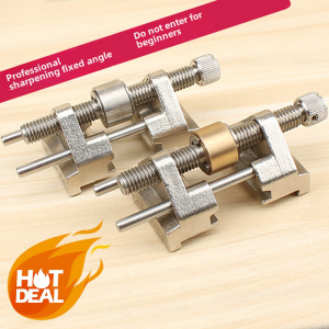 Manual Outdoor Stainless Steel Knife Sharpener Woodworking Tool Fixed Angle Stone Knife Grinder Kitchen Cooking Utensils