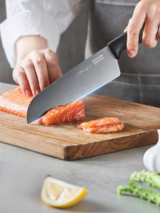 Kuhn Rikon | Titanium Coated Santoku Knife