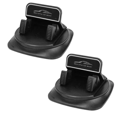 3Pcs 360-Degree Freely Rotating Adhesive-Mounted Car Dashboard Mobile Phone Holder Universal Head-Up Navigation Holder