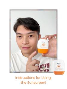 Dr.Leo Little Orange Sun Umbrella Ultra Facial UV Protector Sunscreen Cream SPF50 PA++++ Face/Body Brilliant Sunblock Long Lasting Waterproof Sunscreen 30ML