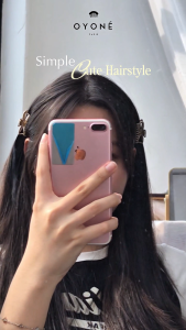 Oyone Paris Delicate Tweedy - Connie Hair Jaw Clip Hair Clip Hair Claw Sepit Rambut 鯊魚夾