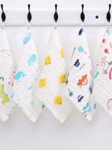 ผ้าเช็ดหน้าเด็กผ้าฝ้ายแท้ ผ้าเช็ดหน้าเด็กแรกเกิด ผ้าเช็ดหน้าสำหรับเด็กวัย 1-6 ปี ผ้าเช็ดหน้าเด็กวัยเรียน ผ้าเช็ดหน้าอเนกประสงค์