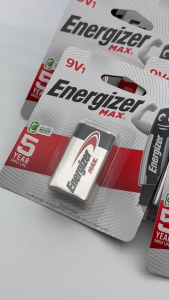 【SG SELLER】Long life exp Dec2030 Energizer 9V battery Energizer Max 522 9V alkaline battery suitable for smoke alarms