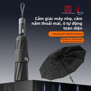 Ben.C | Ô Dù Chống Nắng Mưa Cỡ Lớn Bền Có Thể Gập