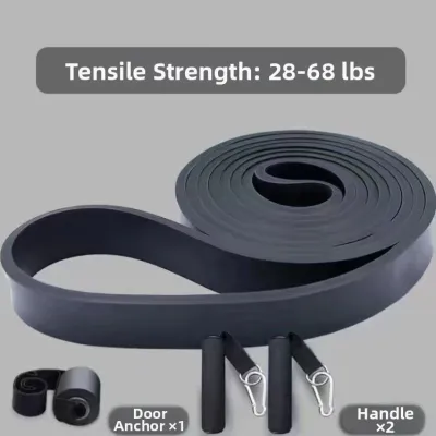School Students Fitness Track And Field Training Resistance Band Loop Latex Elastic Stretching Yoga Stretching Band