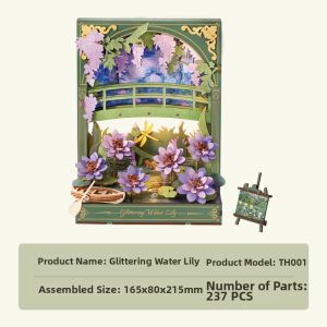 JINWUCHUANGYI | DIY Birthday Gift Wooden Puzzle Set