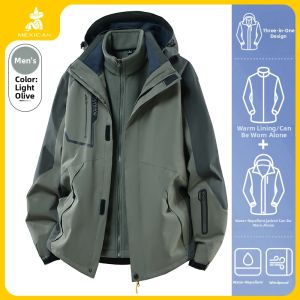 Mexican | Men Women 3-in-1 Detachable Down Jacket