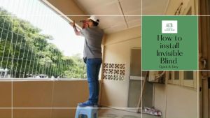 HOT SELLING *READY STOCK* Artwan Solide Home Balcony Yard Windows Invisible Roller Blind - PVC Transparent 2000mmx3000mm