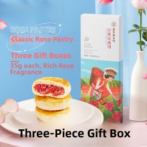 Jiahua Flower Cake Yunnan Special Snack Pastries Gift Box Leisure Craving Relief Biscuit Gift Breakfast Afternoon Tea Dim Sum