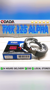 ODADA TTGR Motorcycle Brake Shoes For Honda TMX 125 Alpha Rear