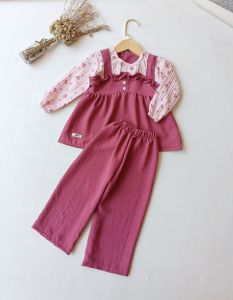ONESET Anak Perempuan Terbaru 1 sampai 7 tahun Bahan Crinkle Ratu Printing mix Crinkle Airflow