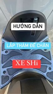 Thảm Lót Chân Inox cho Xe Honda Shi 2020-2023 Chống Trầy Xước – Chất liệu không rỉ