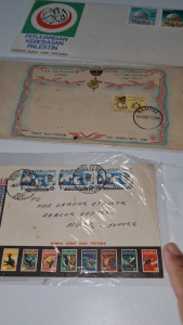 Vintage Malaysia First Day Cover Collection (1960–1980s) – Sultan of Johore Palestine Liberation & Malaysia Stamp Centenary FDCs
